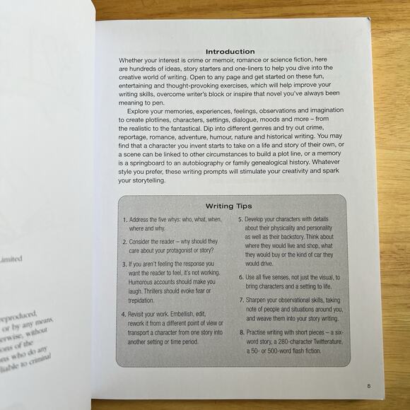 321 Creative Writing Prompts by Lisa Dyer Paperback Book Creative Writing - Picture 4 of 8